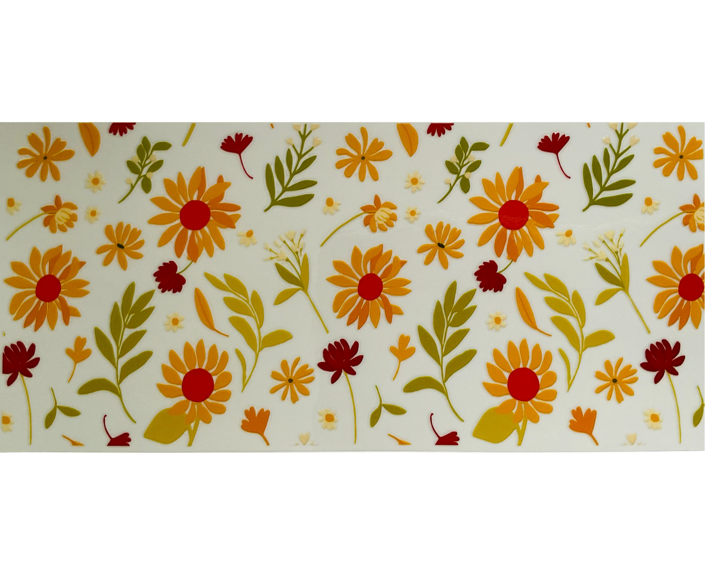 Glass Cup - Floral options