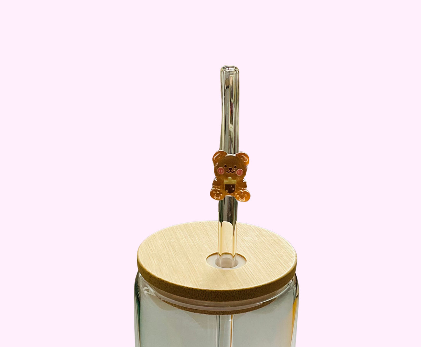 Bear and Cup Straw