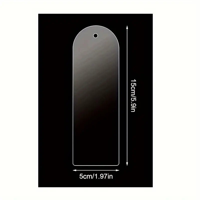 Acrylic Bookmark With Tassel - Custom