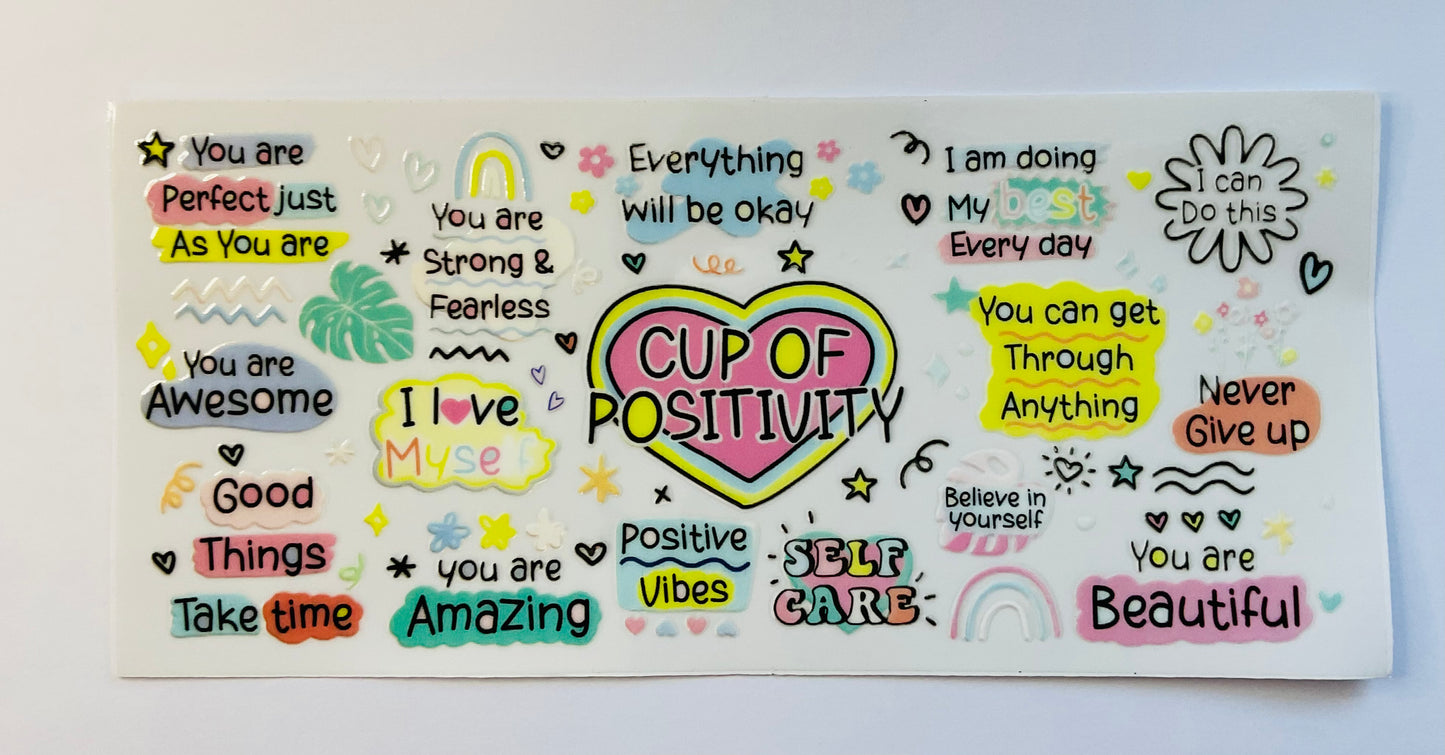 Glass Cup - Mental Health options