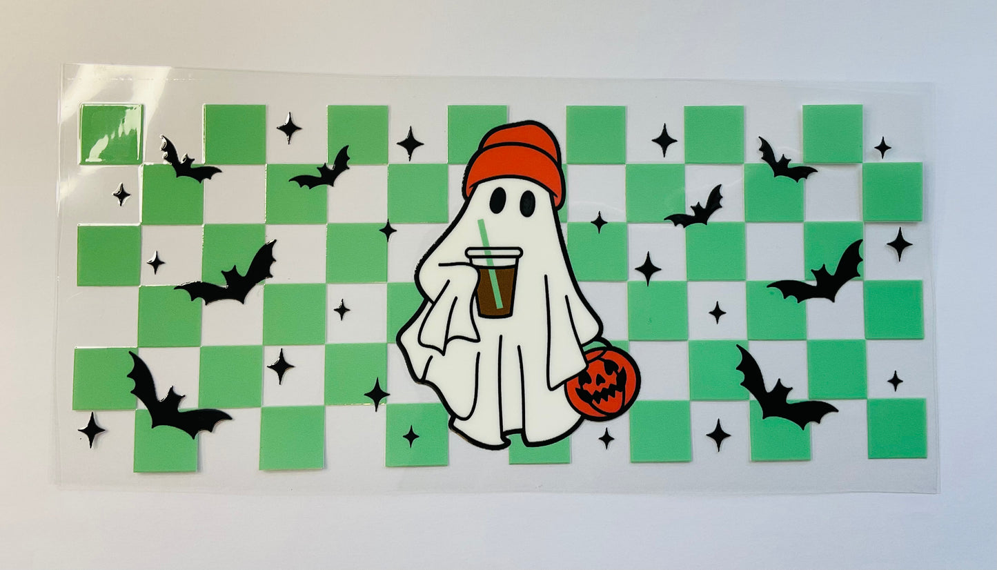 Glass cup - Cute Ghosts options