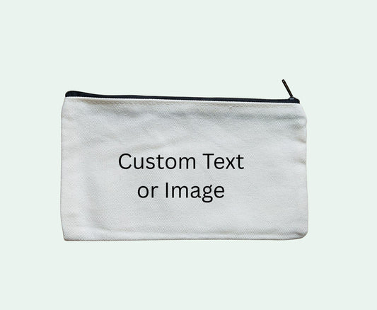Canvas pencil case - Custom