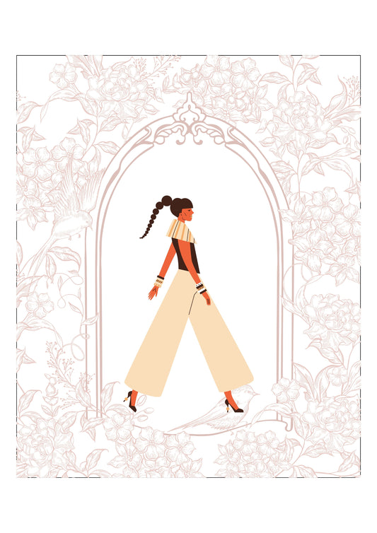 Custom Notebooks - Girl Boss series - Peach