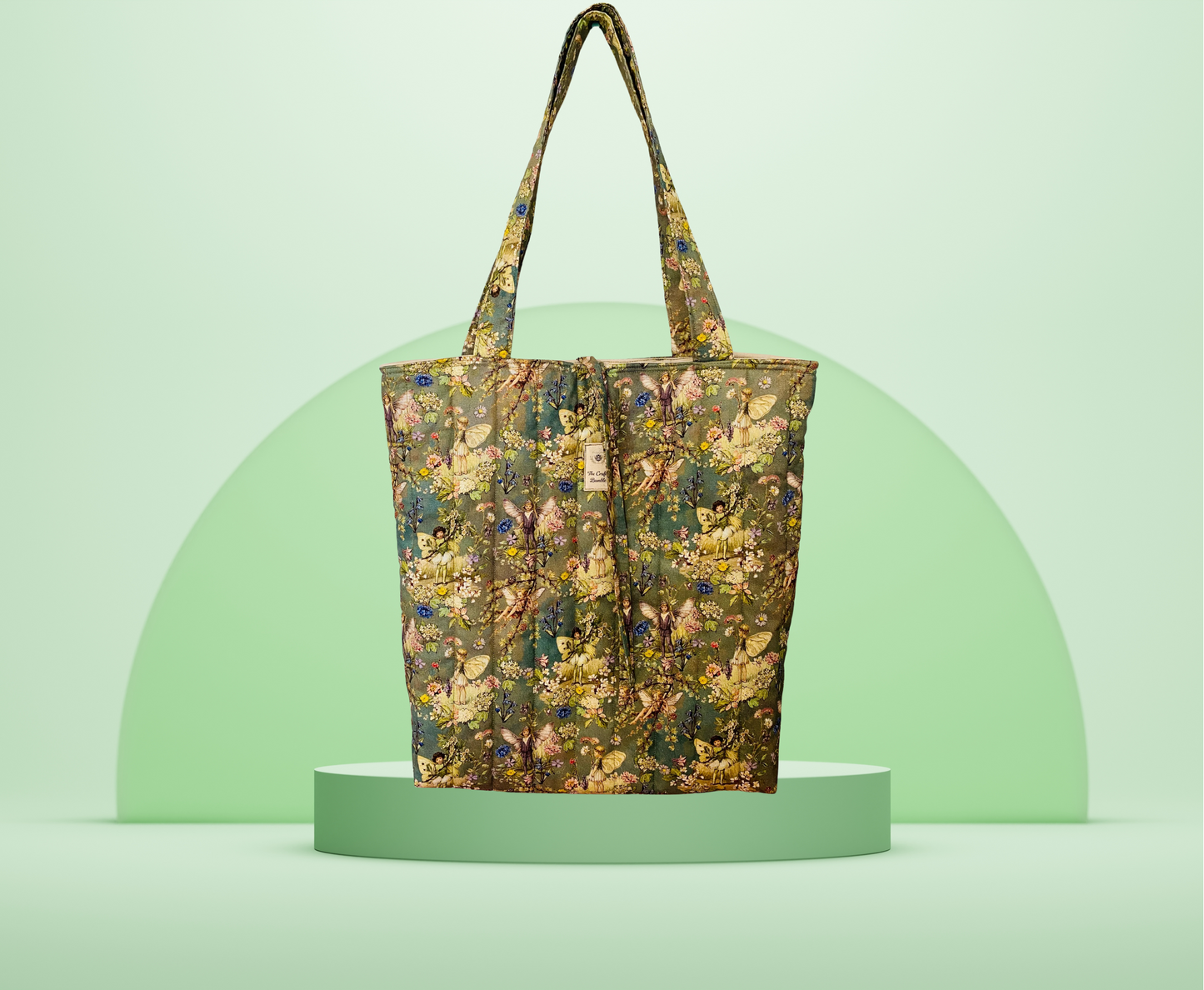 Quilted Tote Bag - Little Fairy