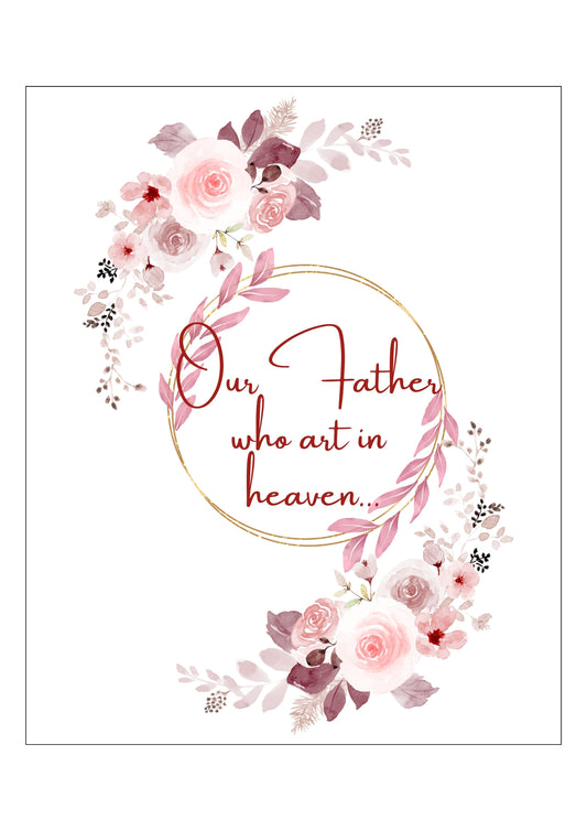 Custom Notebooks - Our Father...