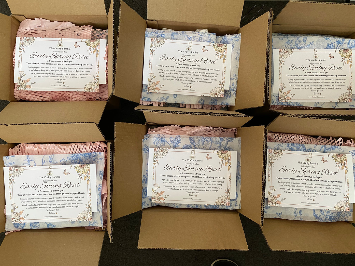 The Crafty Bumble Box — Quarterly Handmade Subscription