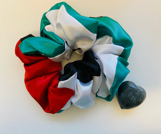Satin Scrunchie - Gaza