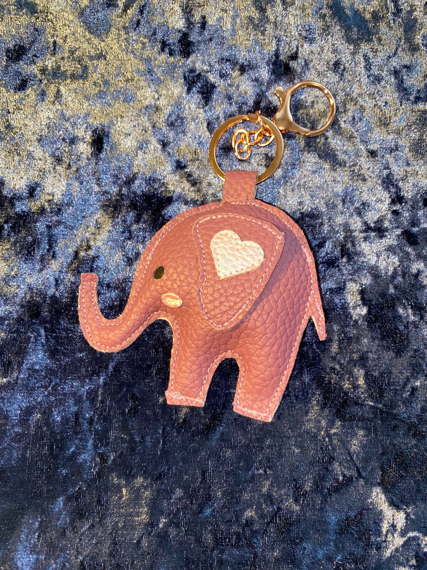 Bag - Keychain Charms - Handsewn faux leather