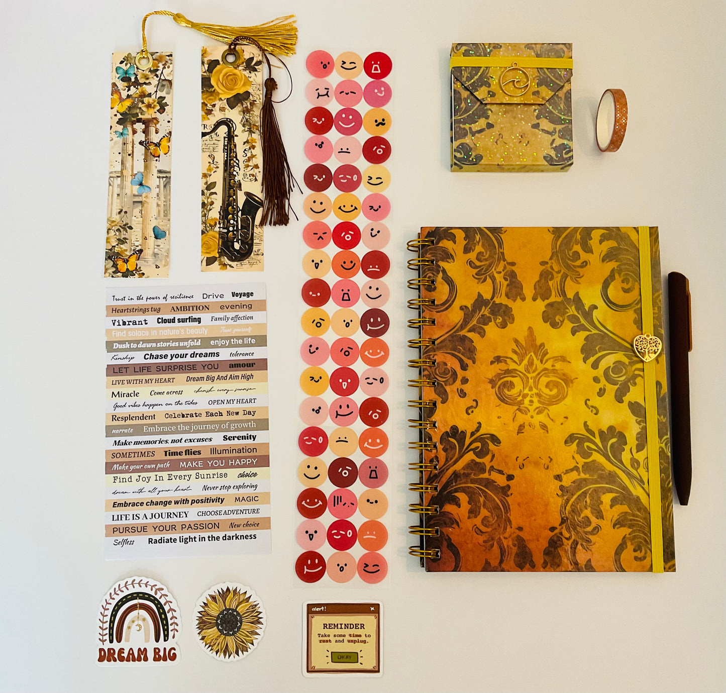 Golden Tree Journaling box set