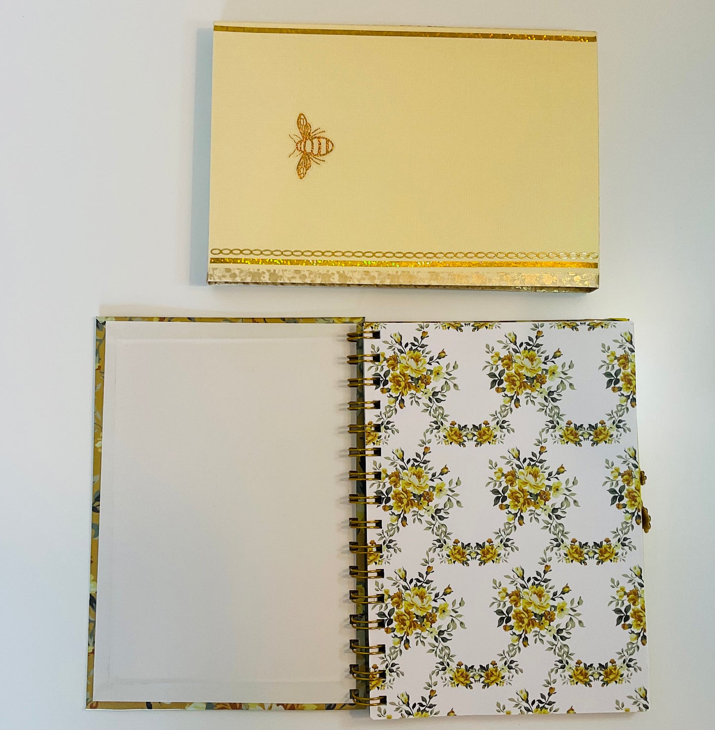 Yellow Rose Journaling box set