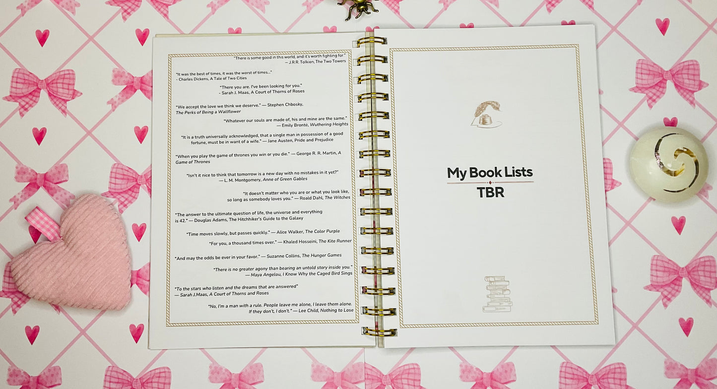 The Bookish Journal Box set 1