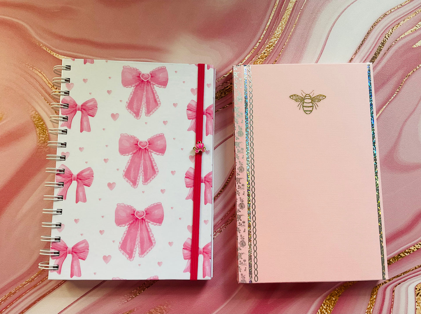 Pink Plaid & Bows - Journaling Kit