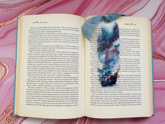 Acrylic Bookmark With Tassel - Poseidon