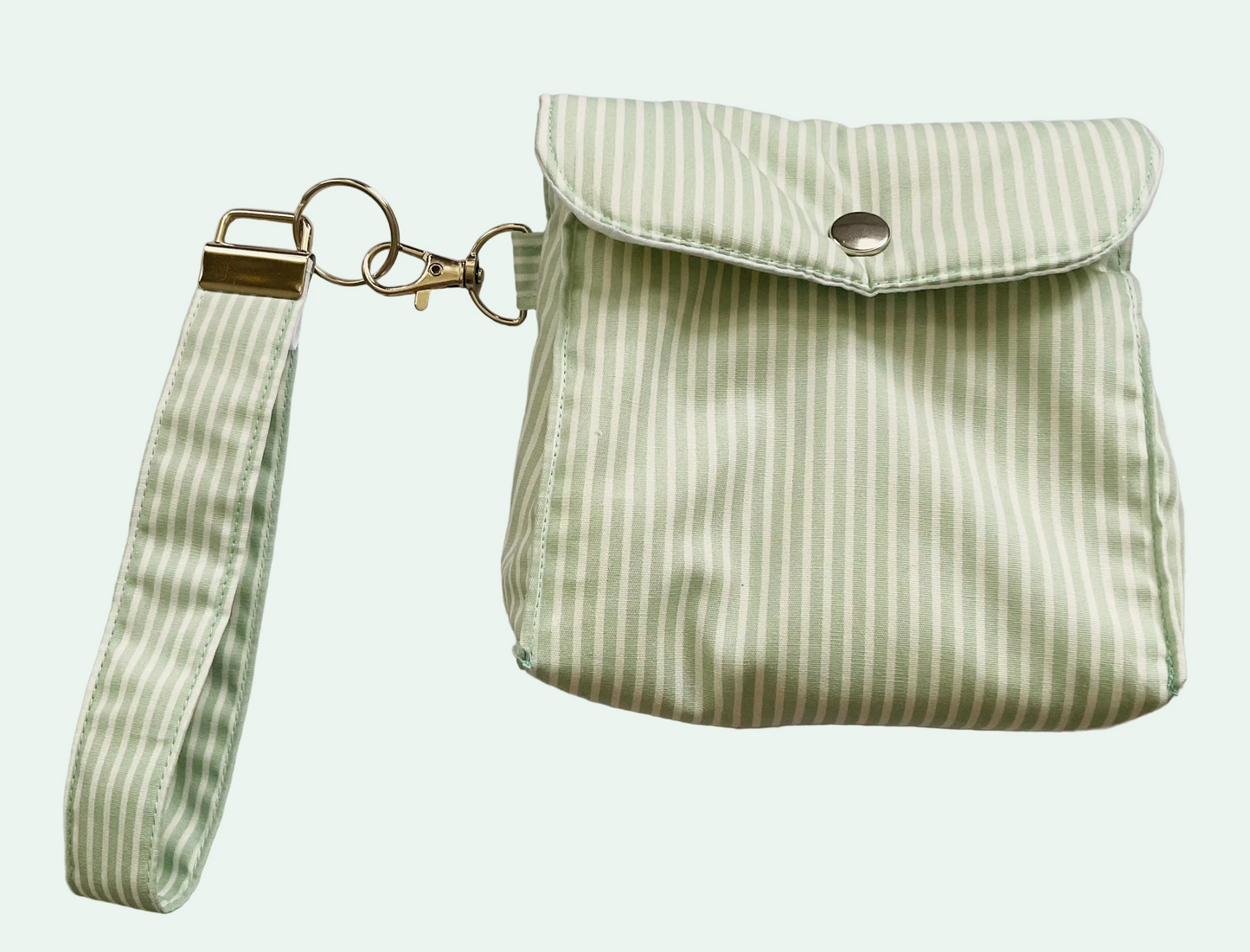 Quilted Boxy Pouch (with wristlet) - A girl's essential kit