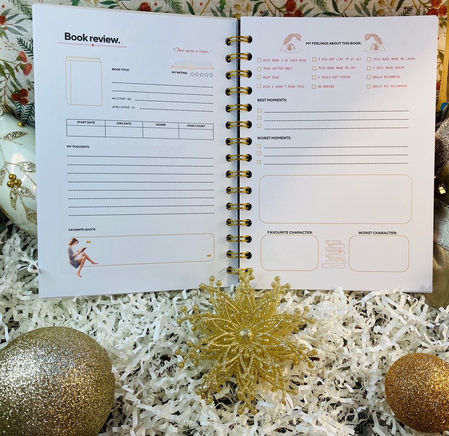 'A Bookworm's Christmas Delight' Box set - Bookish Journal
