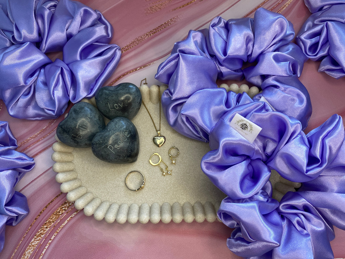 Satin Scrunchie - Alicia XL