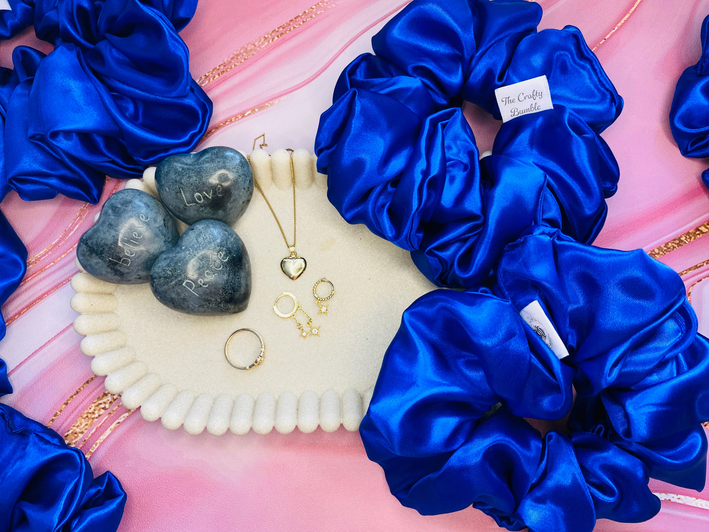 Satin Scrunchie - Sally XL