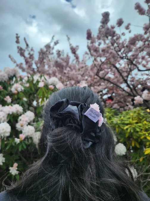 Satin Scrunchie - Mariska XL