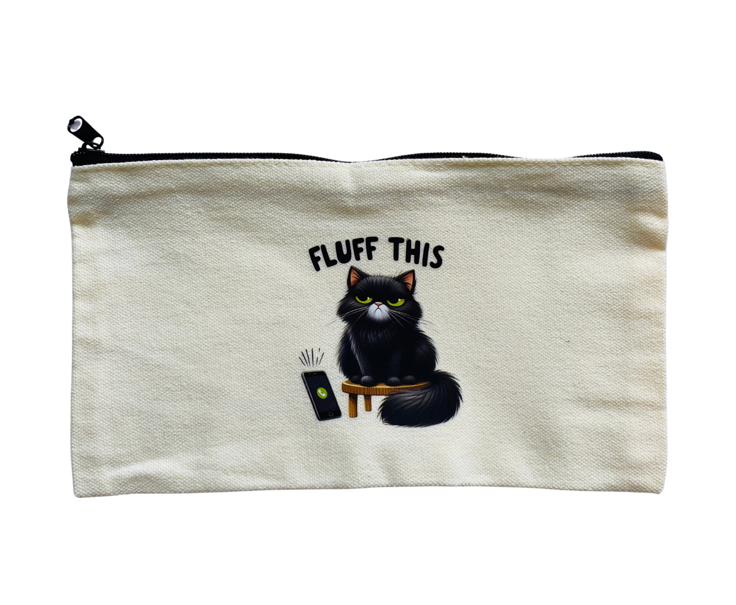 Canvas pencil case - Fluff this