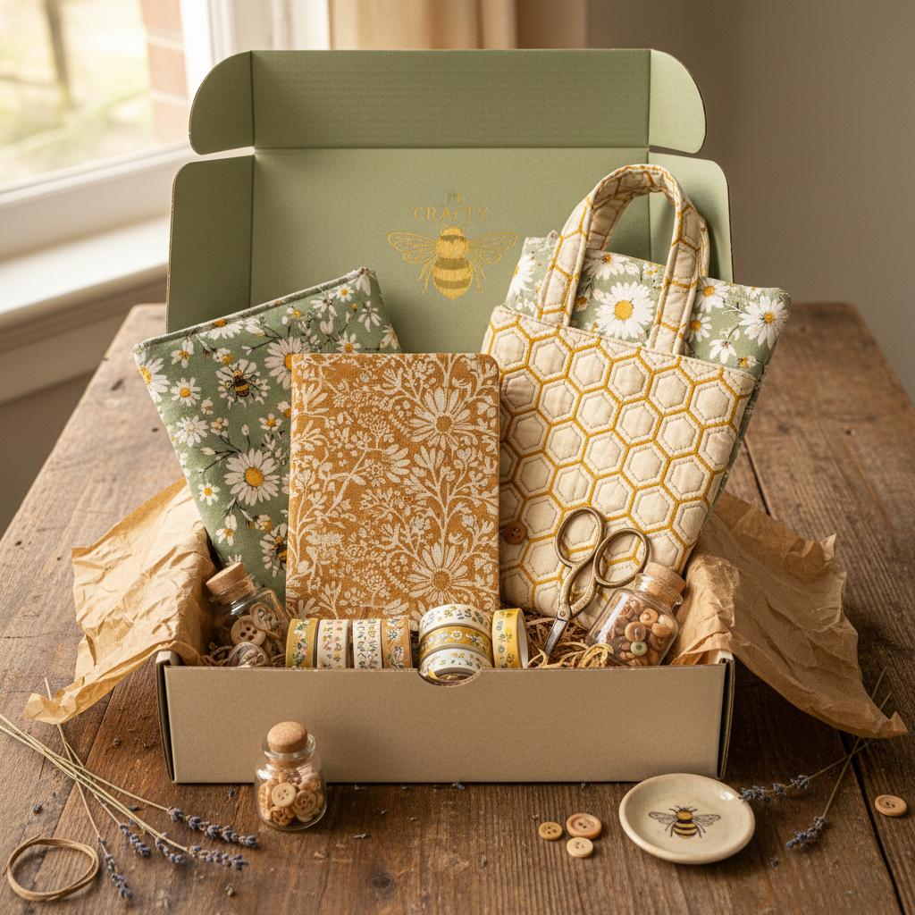 The Crafty Bumble Box — Quarterly Handmade Subscription
